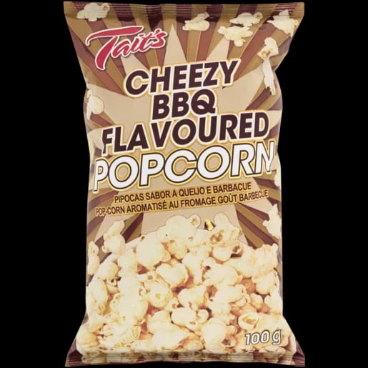Cheezy BBQ Flavoured Popcorn 100g