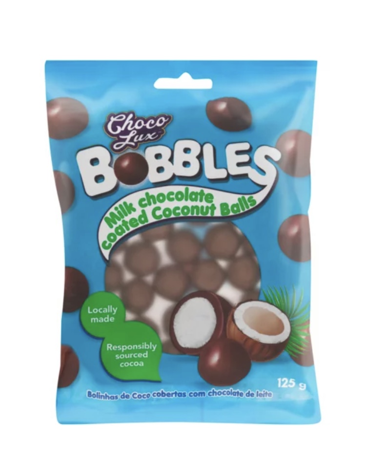 Coconut Milk Chocolate Bobbles 125g