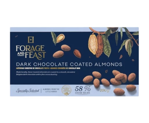 Dark Chocolate Coated Almonds 100g